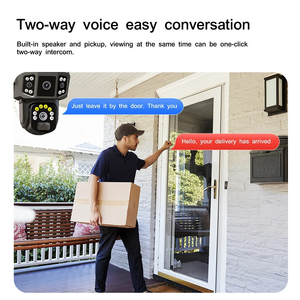 กล้องพลังงานแสงอาทิตย์ V380 6MP HD กลางแจ้งสีเต็มรูปแบบไร้สาย<span class=keywords><strong>3</strong></span>เลนส์กล้องรักษาความปลอดภัยเครือข่าย Wi-Fi กล้องวงจรปิด - Product Image 4