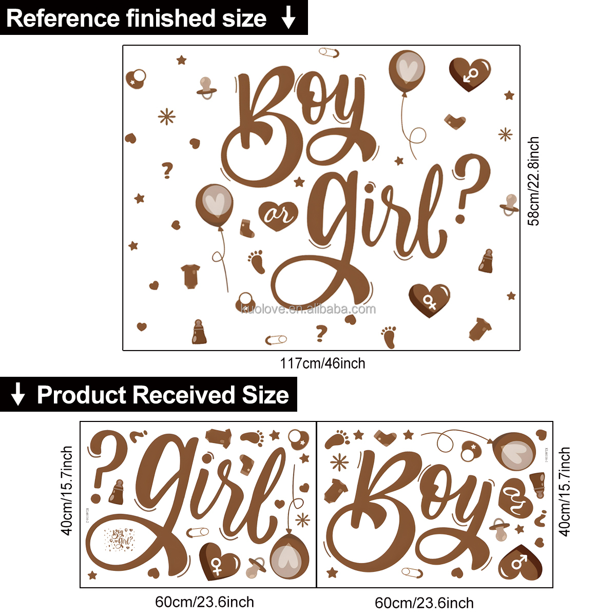 KL46116( 40*60cm * 2)