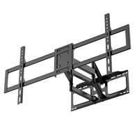 Soportes para Pantallas de TV Planas y Curvas, Soporte Universal para TV con Movimiento Completo para Televisores de Gran Tamaño de 42 a 100 Pulgadas, Embalaje Personalizado