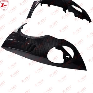 992 Z-ART Stinger <span class=keywords><strong>GTR</strong></span> DRY คาร์บอนไฟเบอร์ด้านหน้าสำหรับ PORSCHE 911 992คาร์บอนไฟเบอร์ระบายอากาศกันชนสำหรับ911 992<span class=keywords><strong>รุ่น</strong></span>ใหม่ทั้งหมด - Product Image 4