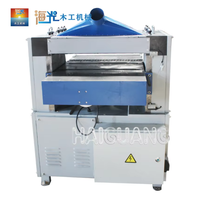 Raboteuse industrielle professionnelle automatique double face robuste 4 moteurs 380V 5.5+9kW 8 lames largeur max. 840mm