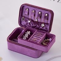 Flanell Umweltfreundliche Schmuckaufbewahrungsbox für Hochzeit Chinesisches Neujahr Ostern - Modisches Rechteckiges Design für Ringe Halsketten
