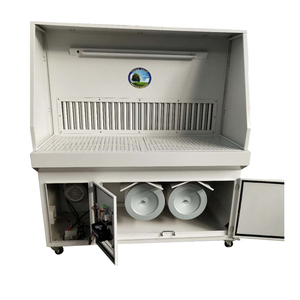 Tragbarer industrieller Trocken staubs ammler mit Motor zum Schneiden von Schleif schweißen-Abwind-Tisch - Product Image 6