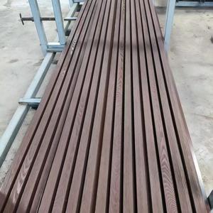 Hot Bán Không Thấm Nước WPC Tường Bảng Điều Chỉnh Bên Ngoài Ốp Siding Container Vận Chuyển Gỗ Nhà Ngoài Trời WPC Tường Nội Thất Bảng Điều Chỉnh - Product Image 2