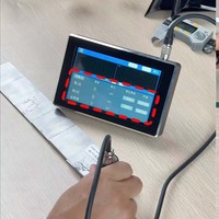 Jauge d'épaisseur à ultrasons portable et détecteur de défauts combinés pour l'inspection sur le terrain des réservoirs/tuyaux
