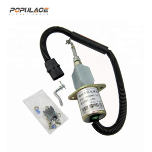 Vanne solénoïde d'arrêt moteur Weichai 13026889 12V/24V pour milieux huileux à température normale - Product Image 2