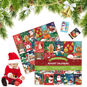 Customized Puzzle Christmas <strong>Advent</strong> <strong>Calendar</strong> Jigsaw Puzzle 1000pcs Blind Box Christmas <strong>Calendar</strong> Gifts <strong>Advent</strong> <strong>Calendar</strong> <strong>Toy</strong> - Product Image 3