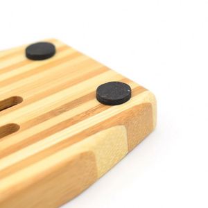 Wholesale Bath Wooden <b>Soap</b> <b>Dish</b> Holder Bar <b>Soap</b> Tray with Self Draining - Product Image 3