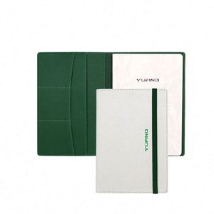 ปกสมุดโน้ตหนัง PU แบบขายส่ง เป็นมิตรกับสิ่งแวดล้อม พร้อมช่องใส่บัตร ดีไซน์สร้างสรรค์ สำหรับธุรกิจ  แบบใส่กระดาษโน้ตแบบถอดได้ - Product Image 1