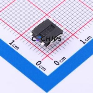 TS-1080S-A5B3-D2 Tactile Switch SMD Switch Single Pole Single Throw Round Button 2.5N Vertical Mount - Product Image 2