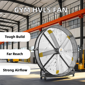 Centro Comercial espacio <span class=keywords><strong>auditorio</strong></span> Convención fabricación gran oportunidad ventilador fitness eléctrico gran pie hvls ventilador para gimnasio - Product Image 3