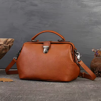 Tas Selempang Trendy Terbaik, Tas Pesta Unik, Tas Samping Unisex Kapasitas Besar, Tas Kulit Asli Boho, Tas Tangan Tahan Lama, Lapisan Poliester