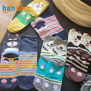 <span class=keywords><strong>Calcetines</strong></span> divertidos de algodón para mujer Ehanking con lindo estampado de animales Funky para mujer invierno grueso cálido térmico deportes <span class=keywords><strong>calcetines</strong></span> extraños regalo de Navidad - Product Image 4