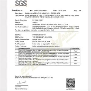 <span class=keywords><strong>Manguera</strong></span> colectora de polvo de PU de alta calidad con alambre de acero Shandong Poliuretano Venta directa de fábrica Servicio de corte personalizado - Product Image 6