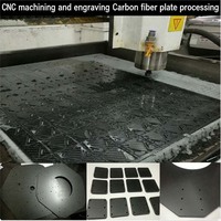 Plaque en fibre de carbone mate 3K 200 x 250 mm pour châssis de voiture RC et cadre de drone FPV