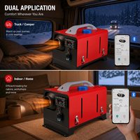 Chauffage de stationnement portable tout-en-un pour caravanes diesel 5 kW 12 V/24 V, chauffage et climatisation séparés pour Peugeot, camping-car, maison