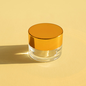 Tarro de crema de vidrio transparente de 5g con tapa de plástico y junta para envasado de cosméticos, para crema de ojos, capacidad 5ml - Product Image 5