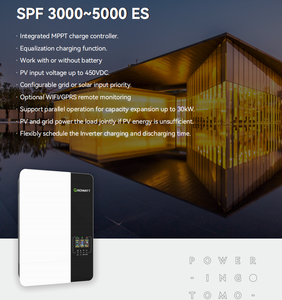 En stock <span class=keywords><strong>Growatt</strong></span> <span class=keywords><strong>SPF3500ES</strong></span>/SPF5000ES Onduleur solaire hors réseau monophasé Contrôleur MPPT intégré Prise en charge de l'opération en parallèle - Product Image 4