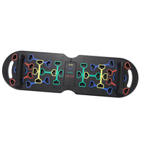 Planche de pompes pliable en ABS durable pour la maison, équipement multifonctionnel réglable pour exercices de sit-up et entraînement de force
