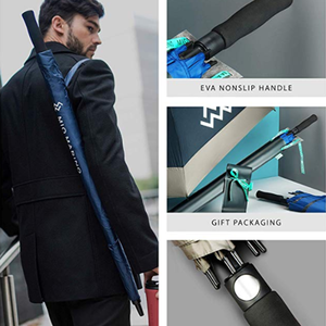 <span class=keywords><strong>Parapluie</strong></span> de golf 30 pouces, double couche coupe-vent, protection UV UPF50+, ouverture <span class=keywords><strong>automatique</strong></span>, logo personnalisé, cadeaux d'entreprise en gros OEM/ODM - Product Image 4