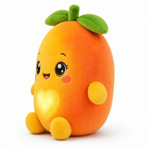 Peluche de Té de Burbujas con <span class=keywords><strong>Mango</strong></span> AI, Muñeco de Fruta Relleno de Poliéster y Algodón PP, 11-30cm, Diseño Personalizado ODM, Lindo Regalo para Niños y Adultos - Product Image 2