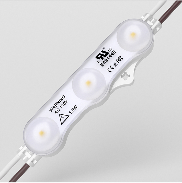 AC110/220V 3led Light 1.5w Cold White Smd 2835 Injection Led Module