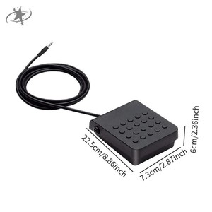 Pédale de sustain pour piano 9,5x7,3cm, câble de 1,5m pour piano numérique, clavier électronique, accessoire d'instrument de musique - Product Image 2