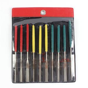 Fresas de lijado de metal suave con vástago optimizado, limas de sierra de molienda electroabrasivas para escariar agujeros, limas de productos surtidos, raspadores - Product Image 2