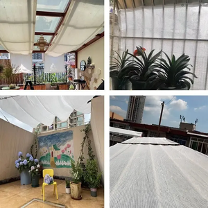 4 핀 블랙 차양 그물 야외 다육 식물 창고 차양 그물 정원 Pergola 천막 안티 UV 자동차 차양 돛 250428 - Product Image 6