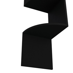 Rosebud <b>Corner</b> Floating Shelf 4 Tier Modern Wall Mount Storage <b>Unit</b> For Living Room Bedroom Home Office Decor - Product Image 6
