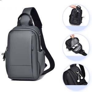 Best Selling Fashion Waterproof Motorcycle Chest <b>Bag</b> With USB Crossbody Sling <b>Bag</b> <b>Sports</b> Belt <b>Bag</b> for <b>Men</b> - Product Image 1