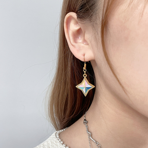 Game <strong>Genshin</strong> <strong>Impact</strong> Primogem Ear Studs <strong>Earrings</strong> for Women Jewelry Enamel Geometric Shape Ear Drop <strong>Earring</strong> Charm Accessories Gift - Product Image 6