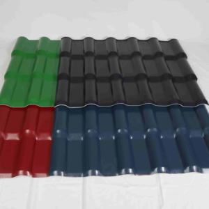 Nuovo materiale da costruzione Gazebo ondulato foglio di copertura in plastica in fibra di carbonio e piastrelle in resina sintetica - Product Image 4