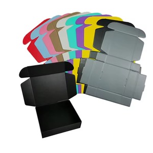 Boîte d'emballage, boîte cadeau en papier kraft, emballage personnalisé pour vêtements, personnalisable selon les besoins - Product Image 3