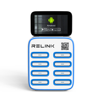 Estación de Alquiler de Bancos de Energía Portátiles para Celulares Relink de 8 Ranuras