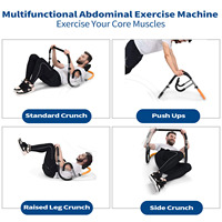 Entrenador Muscular de Alta Calidad, Ejercitador de Core, Deslizador de Fitness, Listo para Enviar con Función de Rebote Automático