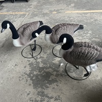 Décoy de chasse à la canard canadien en plastique floqué pour l'extérieur, en gros, Xilei