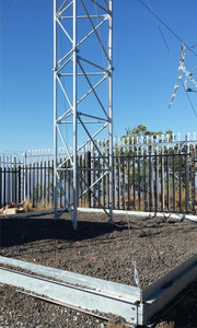 Tour en acier Tour RDS Tour de site de déploiement rapide de télécommunication avec cadre de base en acier <span class=keywords><strong>Grillage</strong></span> sans fondation en béton - Product Image 5