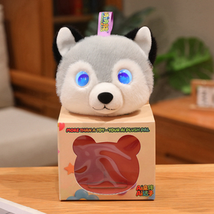 Oso de Peluche Rosa Personalizado con IA, Juguete Interactivo Inteligente, Relleno de Algodón Supersuave, Regalo para Aliviar el Estrés de Cumpleaños - Product Image 2