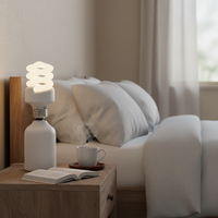 E27 (épais) spirale EXTRA MINI Supreme 13W 2700K 729lm lampe fluorescente à économie d'énergie avec tube à motif de base B22/E14