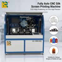 Impresora Automática de Botellas con Control Servo, Visión CCD y Sistema de Alimentación Automática, Precio de Fábrica
