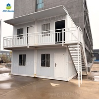 Maison conteneur modulaire mobile en panneaux sandwich, prête à l'emploi, de luxe moderne, fabriquée en Chine, installation rapide, économe en énergie, portable