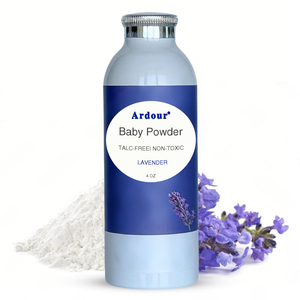 Poudre pour bébé en marque privée, talc personnalisé, soin naturel anti-démangeaisons pour la peau des bébés et des enfants - Product Image 3