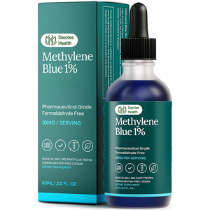 Oferta Especial: Gotas Azules MY de 60 ml al 1%, Suplemento Dietético para la Salud Cerebral, Gotas Líquidas de Azul de Metileno de Marca Privada para Humanos - Product Image 1