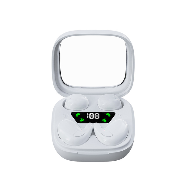 TWS Earphones Dual True Wireless Mini Earbuds Sport Long Battery Life Double TWS Earbuds for Gaming and Sleeping