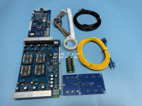 En stock Hoson I3200 4H Kit de carte à quatre têtes V1.24 + V2.75.11 Jeu de cartes complet pour imprimante UV numérique à jet d'encre DTF