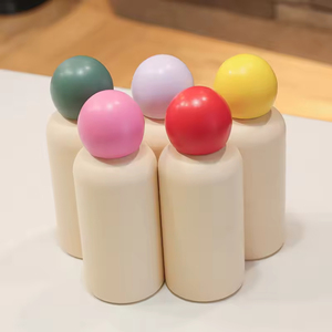 Customized Cute Red Nose Design 400ml Stainless Steel Double Wall <b>Insulated</b> Children Vacuum <b>Flask</b> for Outdoor Sports - Product Image 1