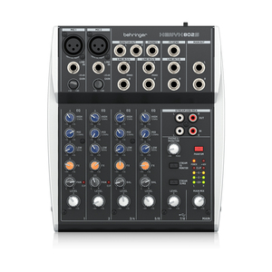 มิกเซอร์อนาล็อก Behringer <span class=keywords><strong>Xenyx</strong></span> 802S 8 แชนแนล พร้อมอินเทอร์เฟซสตรีมมิ่ง USB ระบบเสียง PA อุปกรณ์ดนตรี - Product Image 2