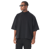 T-shirt en coton personnalisé de haute qualité, style Boxy Fit, vêtements de ville lourds, T-shirt pour hommes, T-shirt ample et surdimensionné