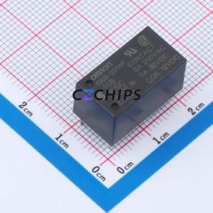 G6B-2214P-1-US DC12 Power Relay DIP,10.9x19.9mm 12V 2 Normally Open: 2A (DPST-Normally Open)::: 125V-DC/380V-AC - Product Image 1
